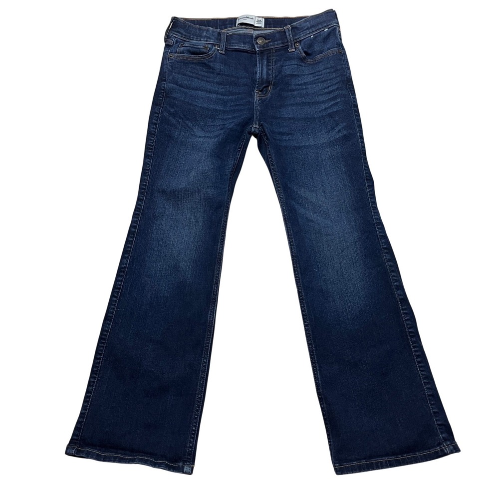 abercrombie kids Dark Blue Flare Jeans